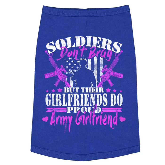 Soldiers Don't Brag Proud Army Friend Gift Military Lovers Gift Doggie Tank