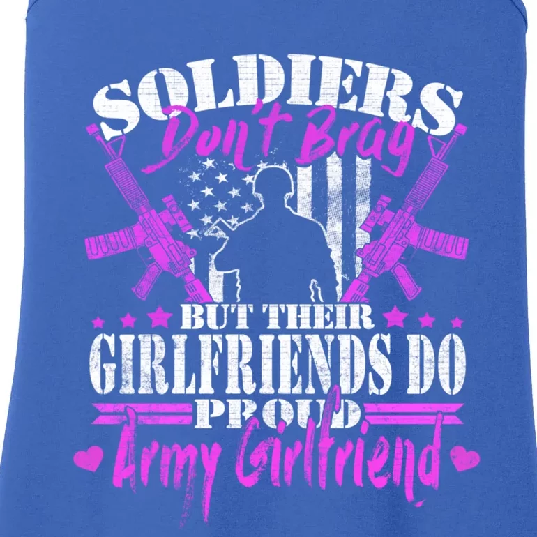 Soldiers Don't Brag Proud Army Friend Gift Military Lovers Gift Ladies Essential Tank