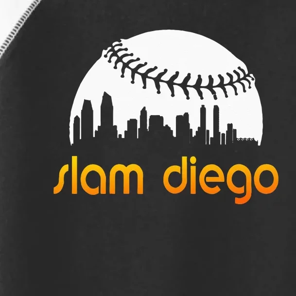 Slam Diego Baseball Fan Toddler Fine Jersey T-Shirt