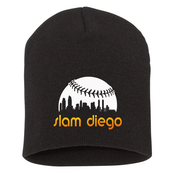 Slam Diego Baseball Fan Short Acrylic Beanie