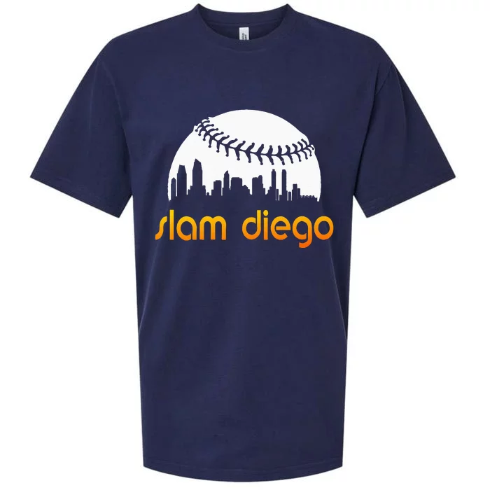 Slam Diego Baseball Fan Sueded Cloud Jersey T-Shirt