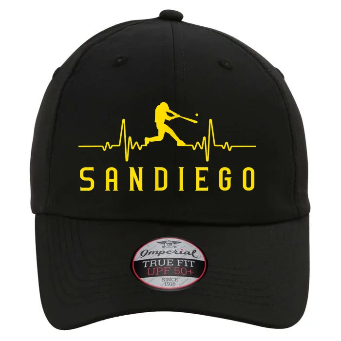 San Diego Baseball Heartbeat SD The Original Performance Cap