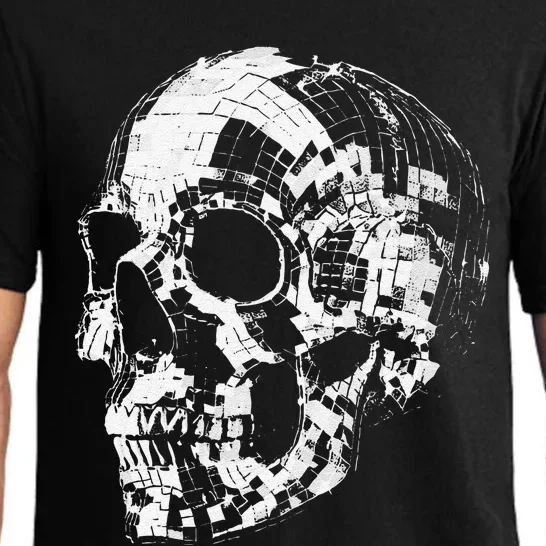 Skull Disco Ball Pajama Set