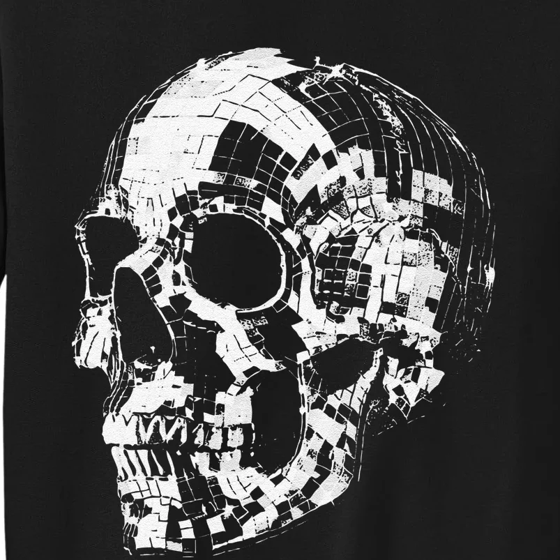 Skull Disco Ball Tall Sweatshirt