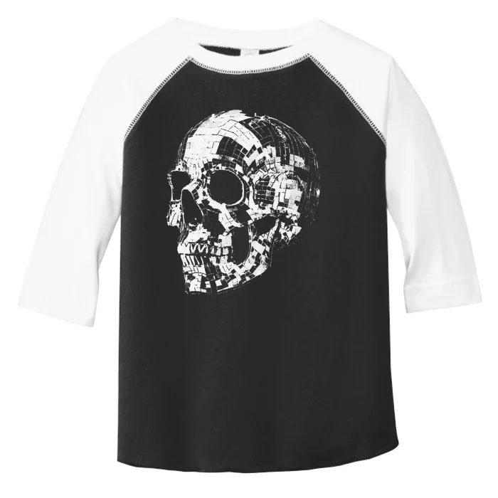 Skull Disco Ball Toddler Fine Jersey T-Shirt