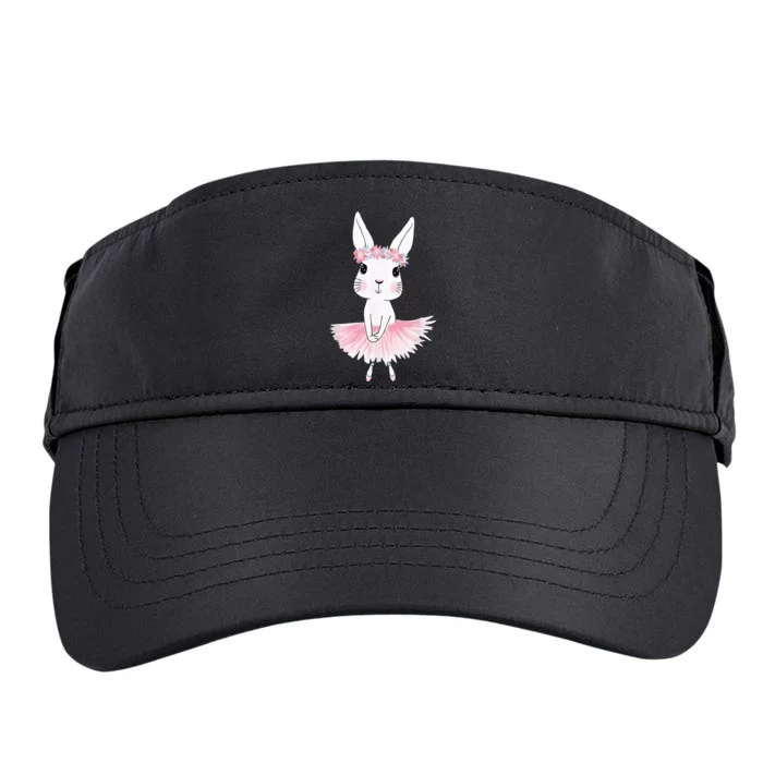 Sweet Dancing Ballerina Bunny Ballet Rabbit Girl For Adult Drive Performance Visor