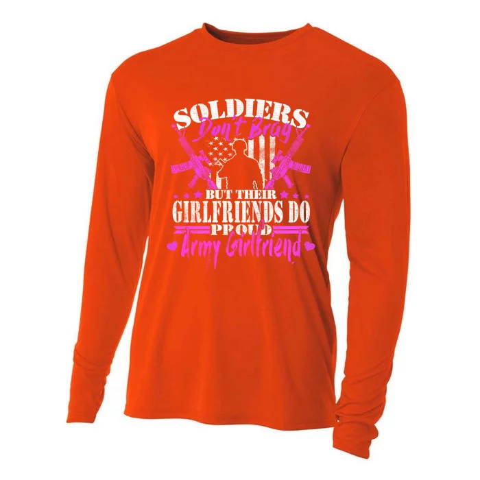 Soldiers Don't Brag Proud Army Friend Gift Military Lovers Gift Cooling Performance Long Sleeve Crew