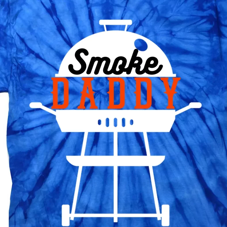 Smoky Daddy Bbq Grill Party Present Gift Tie-Dye T-Shirt