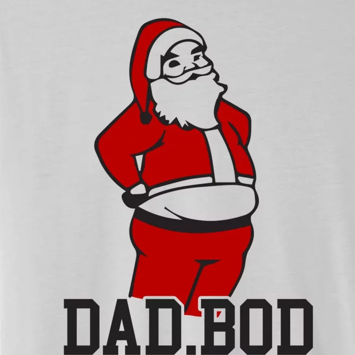 Santa Dad Bod Gift ChromaSoft Performance T-Shirt