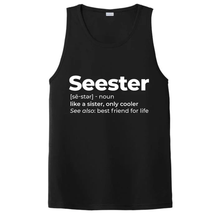 Seester Definition Best Friend For Life Performance Tank