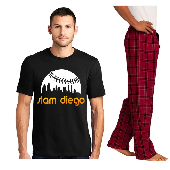 Slam Diego Baseball Fan Pajama Set