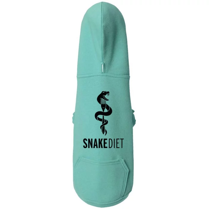 Snake Diet Black Doggie 3-End Fleece Hoodie