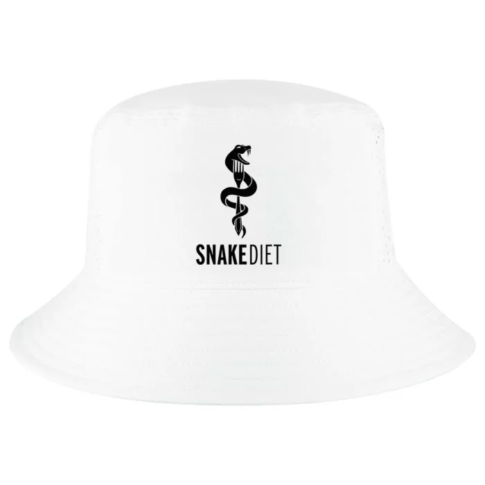 Snake Diet Black Cool Comfort Performance Bucket Hat