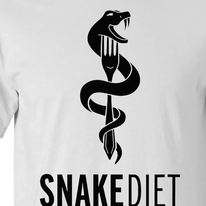 Snake Diet Black Tall T-Shirt