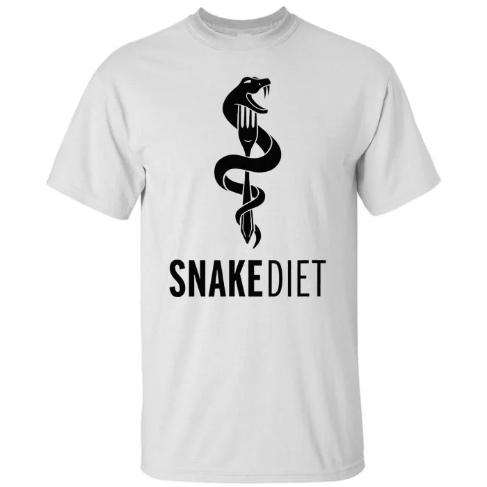 Snake Diet Black Tall T-Shirt