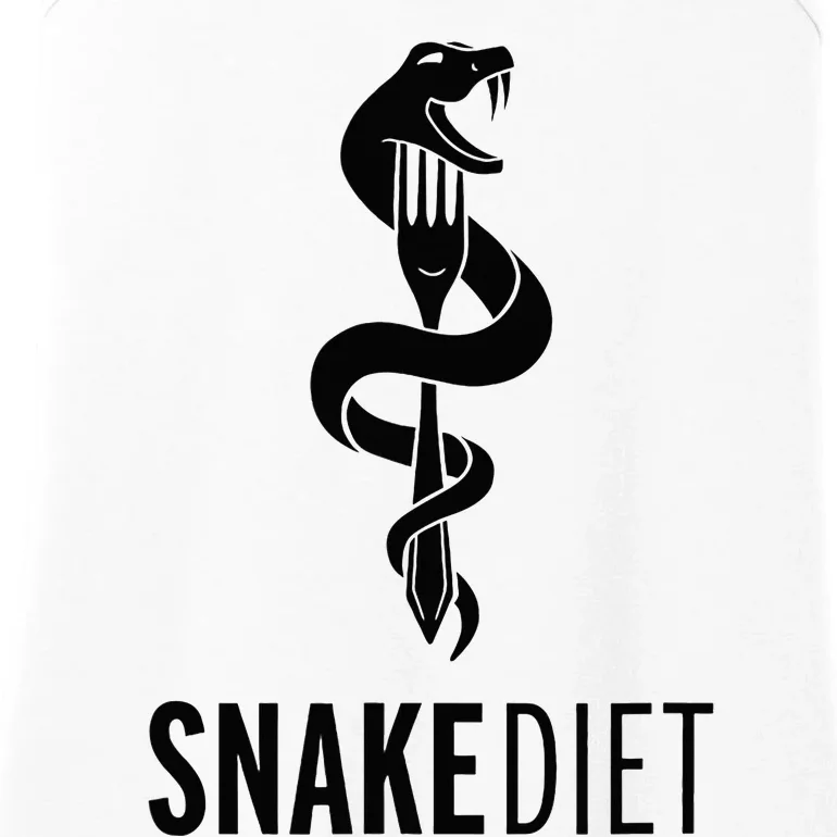 Snake Diet Black Ladies Essential Tank