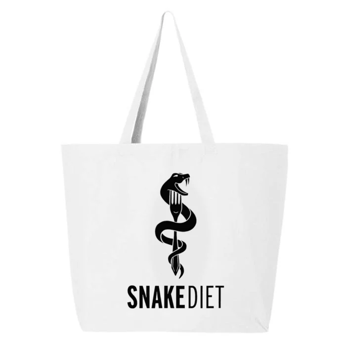 Snake Diet Black 25L Jumbo Tote