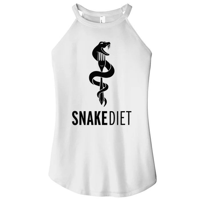 Snake Diet Black Women’s Perfect Tri Rocker Tank