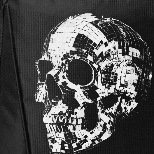 Skull Disco Ball City Backpack