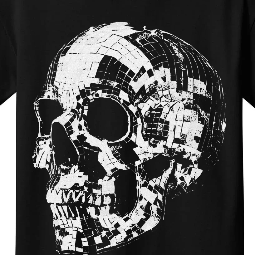 Skull Disco Ball Kids T-Shirt