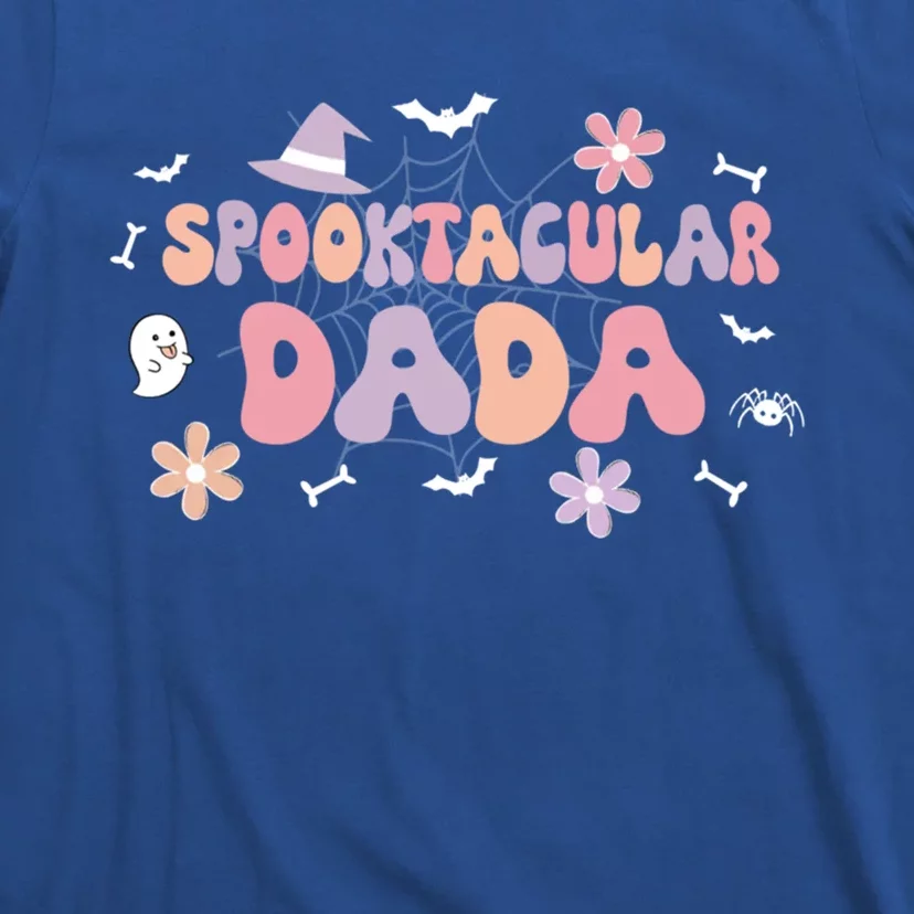 Spooktacular Dada Birthday Cute Ghost Halloween Gift T-Shirt