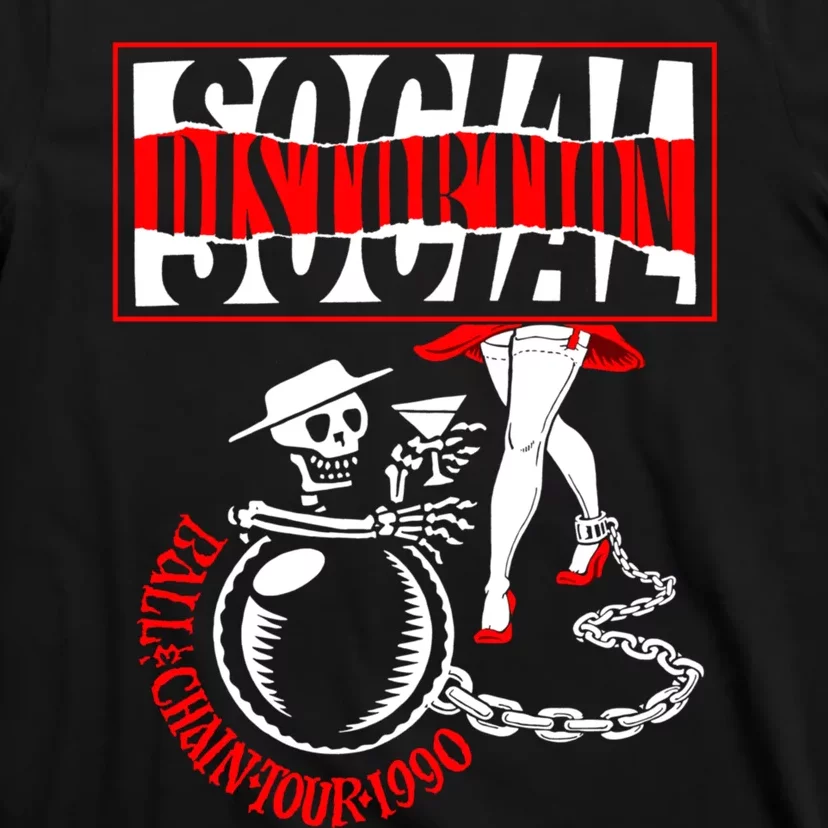 Social Distortion Ball And Chain T-Shirt