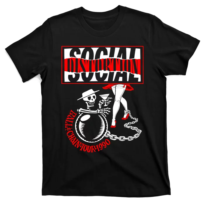 Social Distortion Ball And Chain T-Shirt