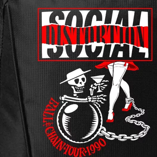 Social Distortion Ball And Chain City Backpack