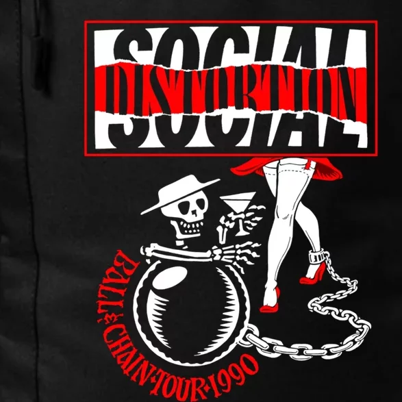 Social Distortion Ball And Chain Daily Commute Backpack