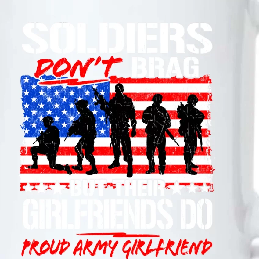 Soldiers Don't Brag Proud Army Friend Funny Military Great Gift Black Color Changing Mug