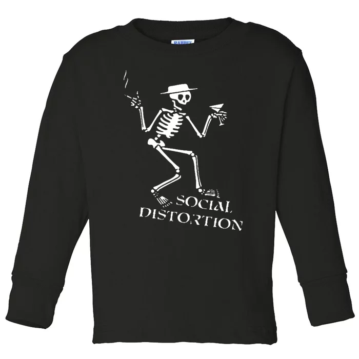 Socials Distortion Band Toddler Long Sleeve Shirt