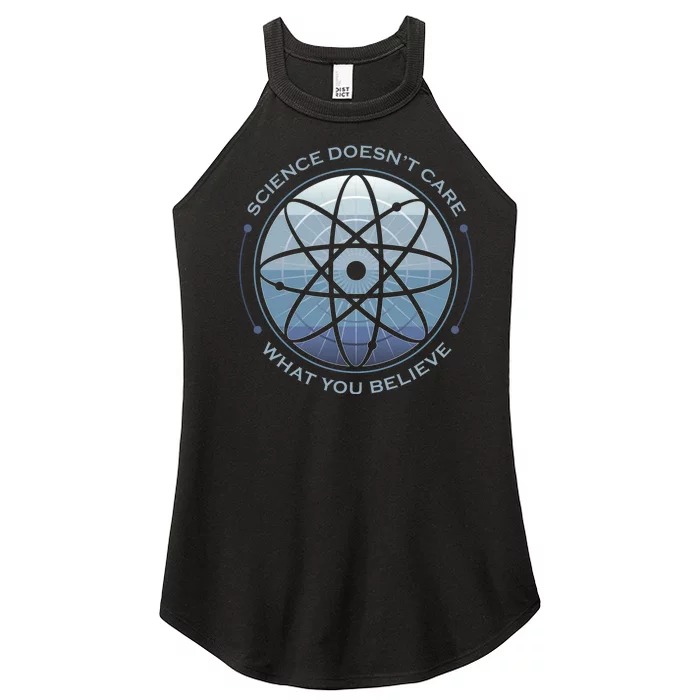 Science Doesn't Care What You Believe Women’s Perfect Tri Rocker Tank