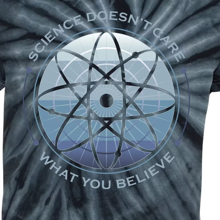 Science Doesn't Care What You Believe Kids Tie-Dye T-Shirt