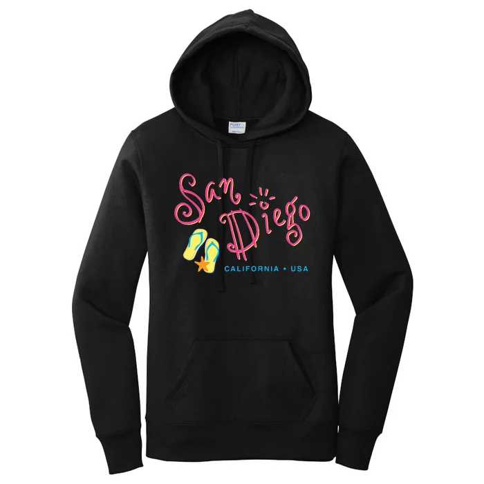 San Diego California Women's Pullover Hoodie