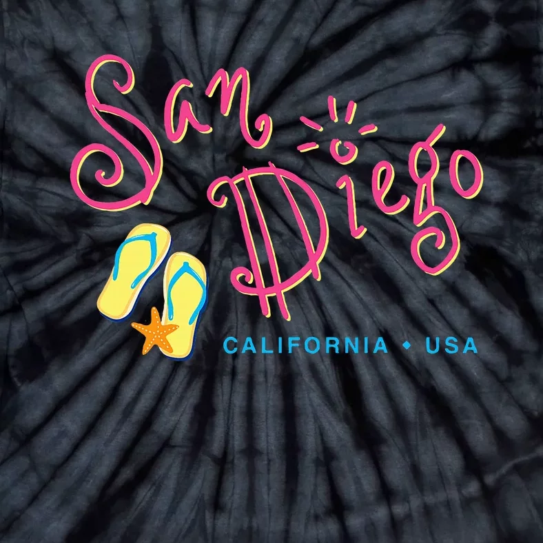 San Diego California Tie-Dye T-Shirt