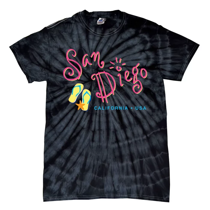 San Diego California Tie-Dye T-Shirt