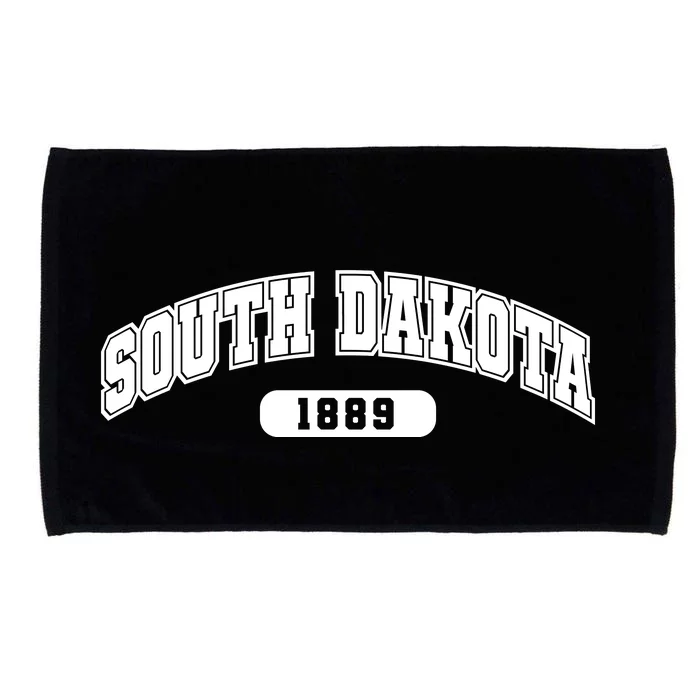 South Dakota Collegiate Style 1889 Microfiber Hand Towel