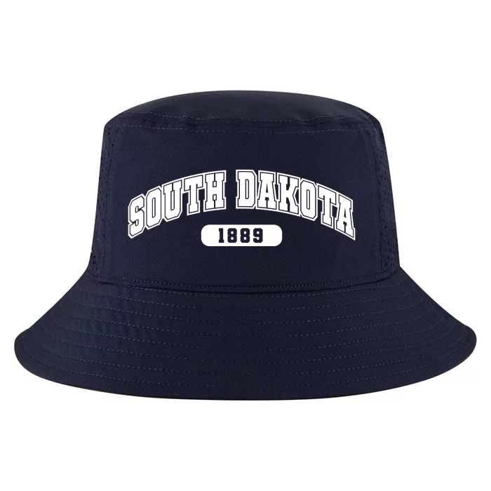 South Dakota Collegiate Style 1889 Cool Comfort Performance Bucket Hat