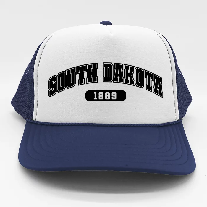 South Dakota Collegiate Style 1889 Trucker Hat