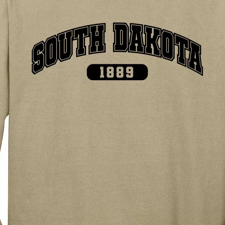 South Dakota Collegiate Style 1889 Long Sleeve Shirt