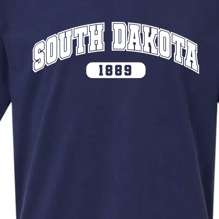 South Dakota Collegiate Style 1889 Sueded Cloud Jersey T-Shirt