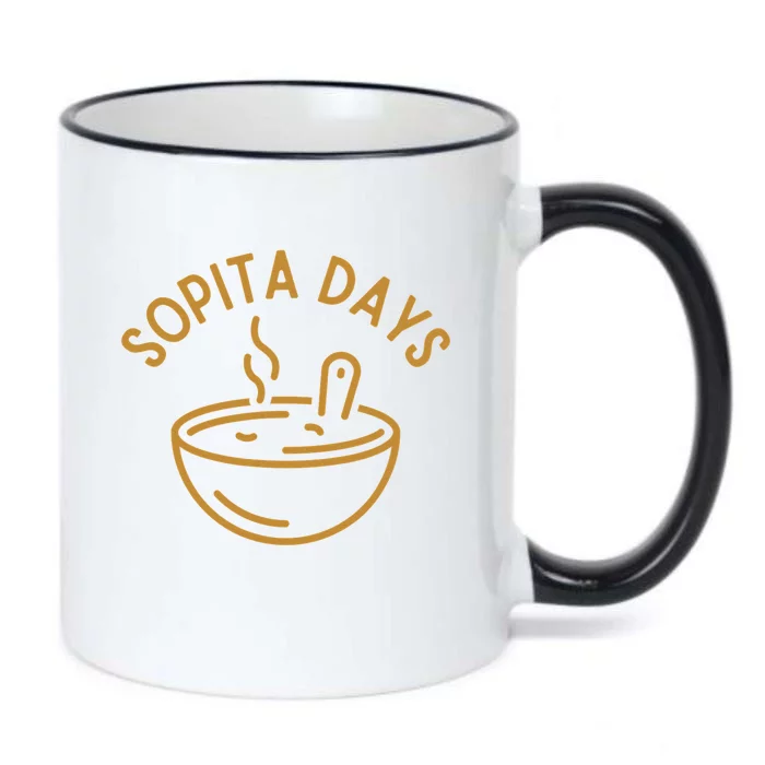 Soup Days - Comfort Food - Winter Vibes - Soup Bowl Black Color Changing Mug