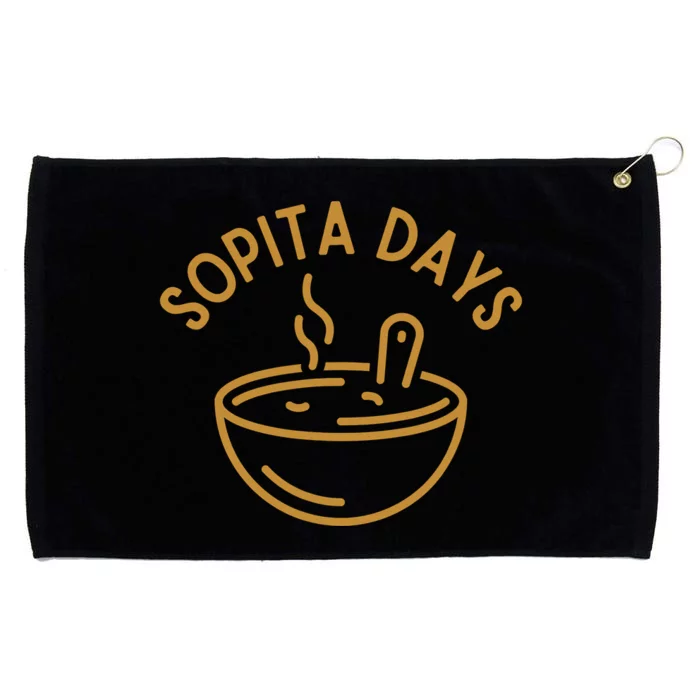 Soup Days - Comfort Food - Winter Vibes - Soup Bowl Grommeted Golf Towel