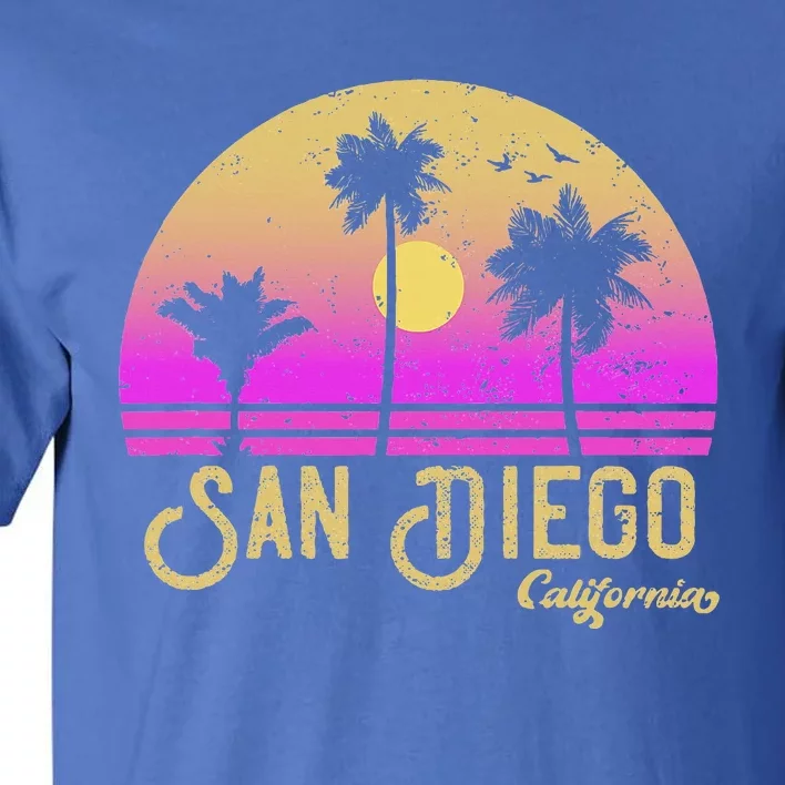 San Diego California Tall T-Shirt