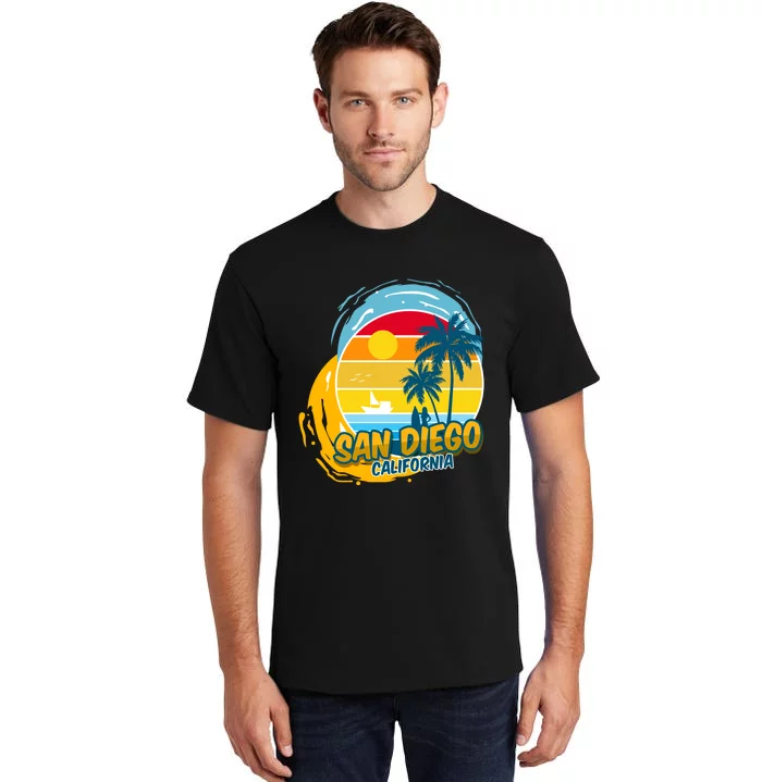 San Diego California Tall T-Shirt