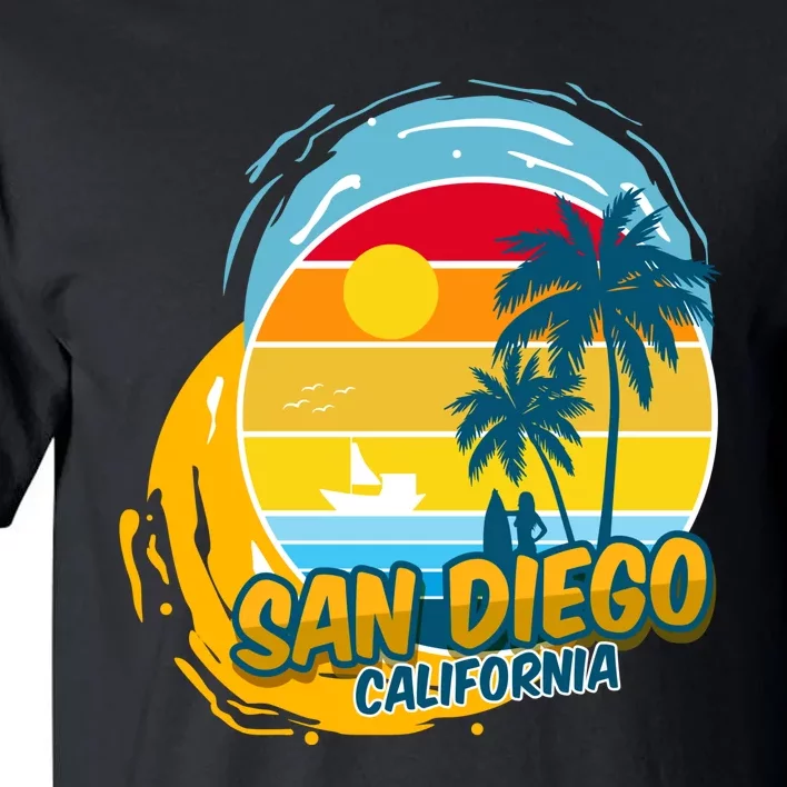 San Diego California Tall T-Shirt