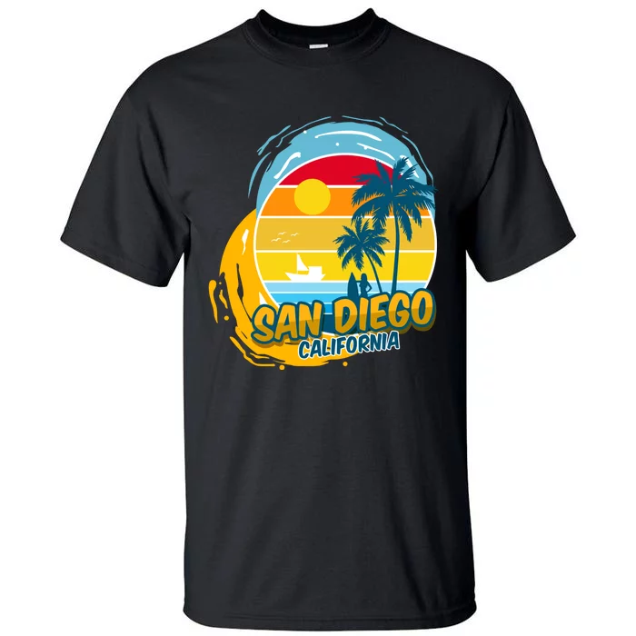 San Diego California Tall T-Shirt