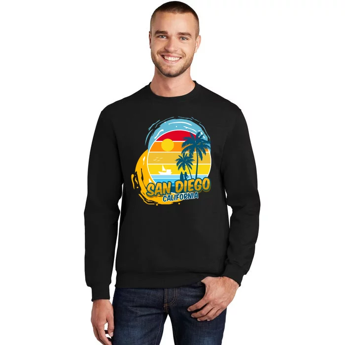 San Diego California Tall Sweatshirt