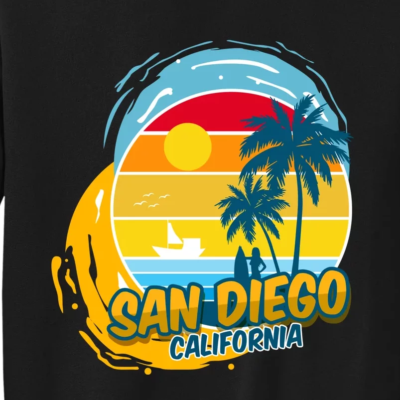 San Diego California Tall Sweatshirt