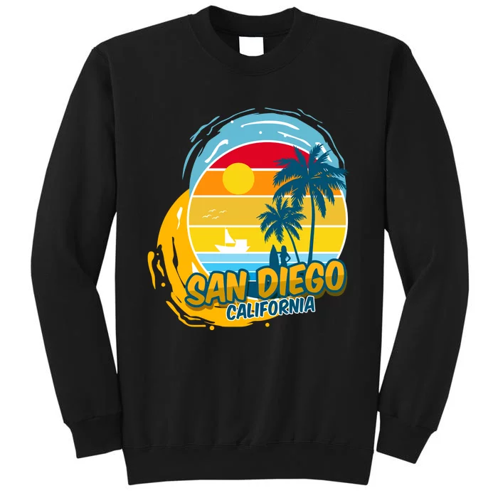 San Diego California Tall Sweatshirt